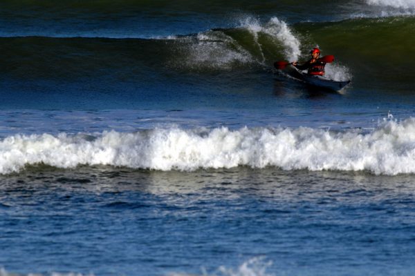 surf en kayak de mer